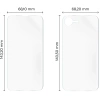 Folia hydrożelowa na tył i przód Bizon Glass Hydrogel Pack do iPhone 16e