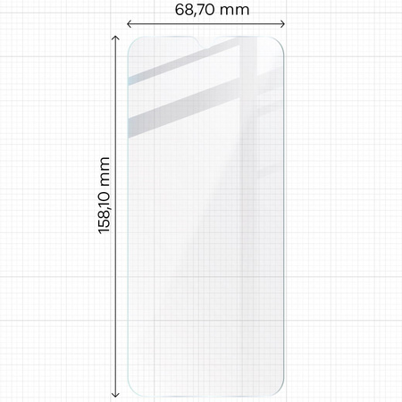 Szkło hartowane Bizon Glass Clear do Galaxy A03S