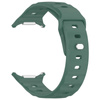 Silikonowy pasek Bizon Strap Watch Silicone G do Galaxy Watch Ultra 2 / 1, ciemnozielony