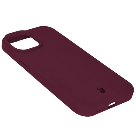 Etui silikonowe Bizon Soft Case do iPhone 15, ciemnofioletowe