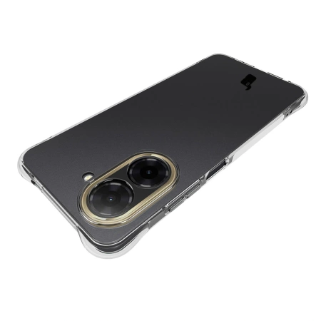 Elastyczne etui + 2x szkło hartowane Bizon Case Clear Pack do Xiaomi Redmi A5 4G / POCO C71 4G