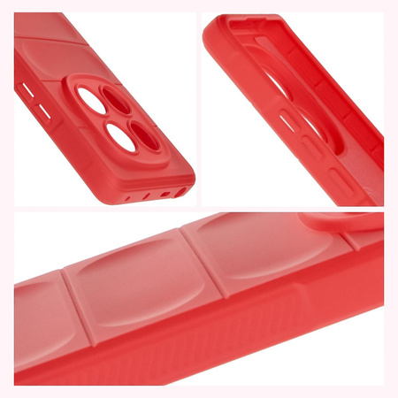 Pancerne etui Bizon Case Tur do Xiaomi Redmi Note 14 Pro 4G, czerwone