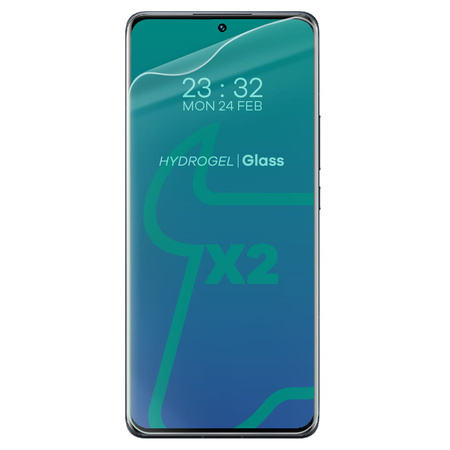 Folia hydrożelowa na ekran Bizon Glass Hydrogel, Xiaomi 12 Pro, 2 sztuki