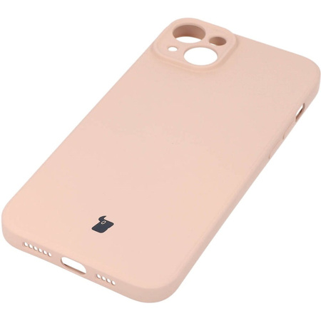 Etui Bizon Case Silicone do iPhone 14 Plus, jasnoróżowe