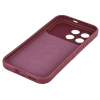 Pancerne etui Bizon Case Tur do Xiaomi POCO F8 Pro, burgundowe