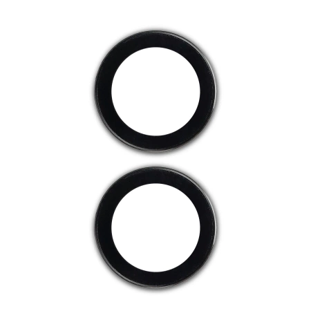 Szkło na aparat Bizon Glass Snap Lens do Vivo V60 Lite 5G, 1 zestaw, czarna ramka