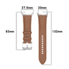 Skórzany pasek Bizon Strap Watch Casual 41 mm do Pixel Watch 3/Watch 2/Watch 1, jasnobrązowy