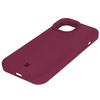 Etui silikonowe Bizon Soft Case do iPhone 15, ciemnofioletowe