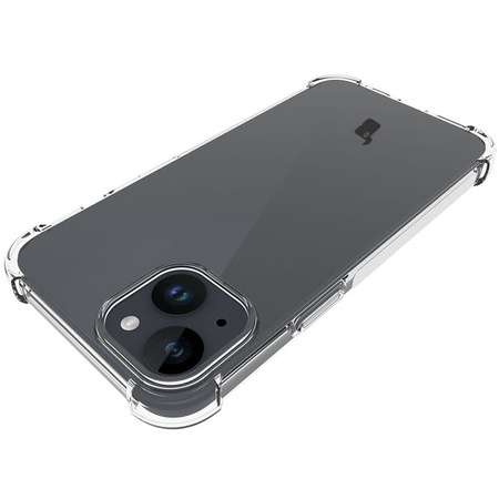 Etui Bizon Case Clear Pack do Apple iPhone 15, przezroczyste