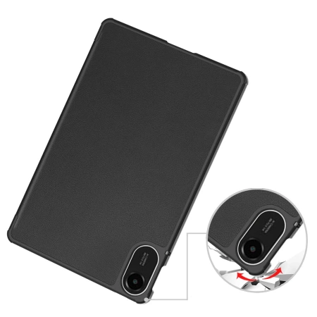 Etui z klapką Bizon Case Tab Croc do Xiaomi Redmi Pad 2, czarne