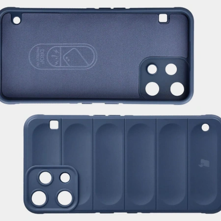 Pancerne etui Bizon Case Tur do Nothing Phone (3a) Lite, granatowe