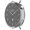 Etui z osłoną ekranu Bizon Case Watch Felipe do Xiaomi Watch S4 41 mm, przezroczyste