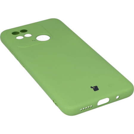 Etui Bizon Case Silicone do Xiaomi Redmi 10C, jasnozielone