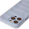 Pancerne etui Bizon Case Tur do iPhone 15 Pro Max, jasnoniebieskie