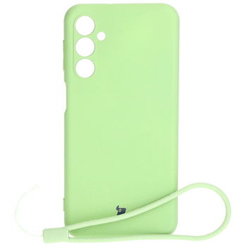 Etui Bizon Case Silicone do Galaxy M34 5G, jasnozielone