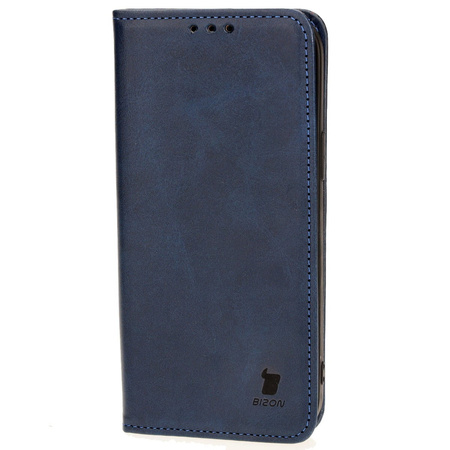 Etui z klapką Bizon Case Pocket Pro do iPhone 14 Plus, granatowe