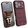 Pancerne etui Bizon Case Tur do iPhone 17 Pro, burgundowe