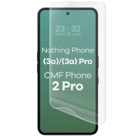 Folia hydrożelowa na ekran Bizon Glass Hydrogel Front do Nothing Phone (3a) / (3a) Pro / CMF Phone 2 Pro, 1 sztuka