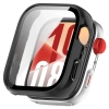 Etui ze szkłem do zegarka Bizon Case+Glass Watch do Huawei Watch Fit 4, czarne