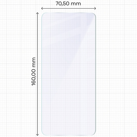 Elastyczne szkło hybrydowe Bizon Glass Mule do Motorola Moto G15 / G15 Power / E15