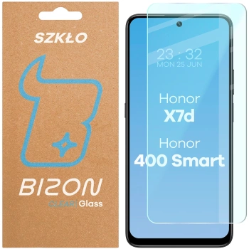 Szkło hartowane Bizon Glass Clear 2 do Honor X7d / Honor 400 Smart