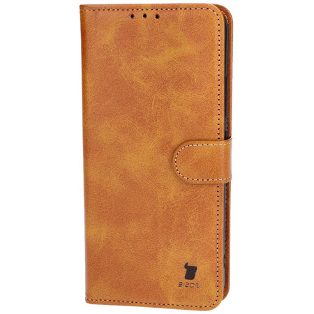 Etui z klapką Bizon Case Pocket do Galaxy Xcover7, brązowe