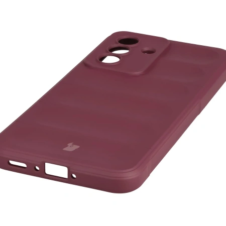 Pancerne etui Bizon Case Tur do Galaxy A37 5G, burgundowe