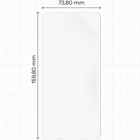 Folia matowa Bizon Glass Film Sun Duo do Nothing Phone (3a) Pro, 2 sztuki