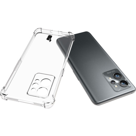 Etui + 2x szkło Bizon Case Clear Pack do Realme GT2 Pro, przezroczyste