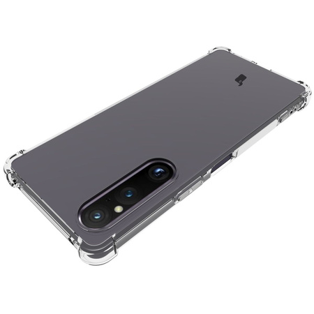 Elastyczne etui Bizon Case Salpa do Sony Xperia 1 V, przezroczyste
