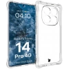 Elastyczne etui + 2x folia na ekran Bizon Case Clear Pack do Xiaomi Redmi Note 14 Pro 4G
