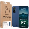 Etui Bizon Case Łupka do Xiaomi POCO F7, niebieskie