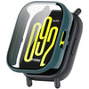 Etui ze szkłem do zegarka Bizon Case+Glass Watch do Xiaomi Redmi Watch 5 Active, zielone