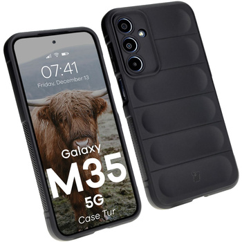 Pancerne etui Bizon Case Tur do Galaxy M35 5G, czarne