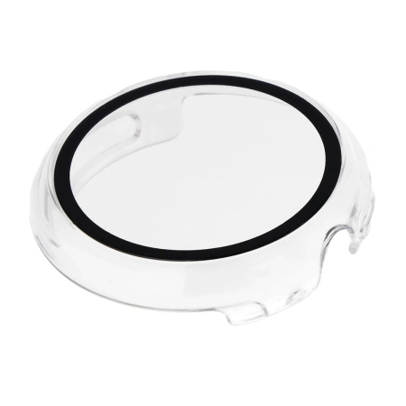 Etui ze szkłem do zegarka Bizon Case+Glass Watch do Google Pixel Watch 4 41 mm, przezroczyste