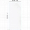 Folia hydrożelowa na ekran Bizon Glass Hydrogel Front do Motorola Edge 60 / 60 Pro / 60 Fusion, 1 sztuka