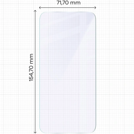 Elastyczne szkło hybrydowe Bizon Glass Mule Duo do iPhone 15 Pro Max, 2 sztuki