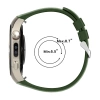 Silikonowy pasek Bizon Strap Watch Silicone T do Huawei Watch 5 46 mm, ciemnozielony