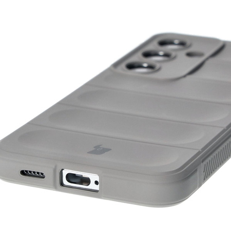 Pancerne etui Bizon Case Tur do Galaxy S24, jasnoszare