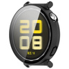 Etui ze szkłem do zegarka Bizon Case+Glass Watch do Huawei Watch GT 5 41 mm, czarne matowe