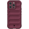 Pancerne etui Bizon Case Tur do iPhone 14 Pro, burgundowe