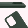 Silikonowe etui Bizon Soft Case do Oppo Reno13, ciemnozielone
