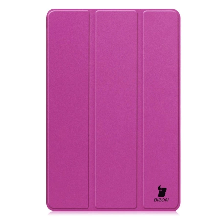 Etui z klapką Bizon Case Tab Croc do Xiaomi Redmi Pad 2, fioletowe