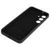 Silikonowe etui Bizon Soft Case do Galaxy S25 FE, czarne