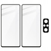 2x Szkło + szybka na aparat Bizon Edge Pack do Redmi Note 10 Pro