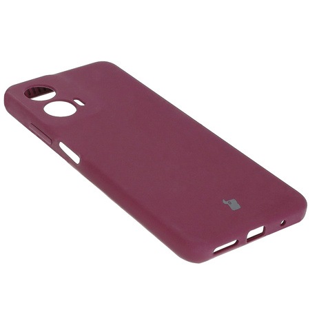 Silikonowe etui Bizon Soft Case do Motorola Moto G24 / G24 Power, ciemnofioletowe