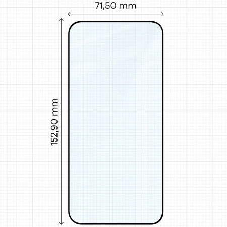 Szkło hartowane Bizon Glass Edge Duo do Honor 400, czarna ramka, 2 sztuki