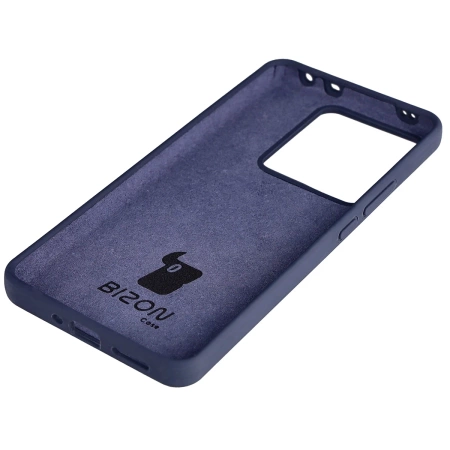 Silikonowe etui Bizon Soft Case do Realme GT 7 / 7T, ciemnoniebieskie