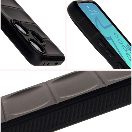 Pancerne etui Bizon Case Tur do Xiaomi Poco F6, czarne