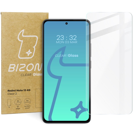 Szkło hartowane Bizon Glass Clear 2 do Xiaomi Redmi Note 13 4G